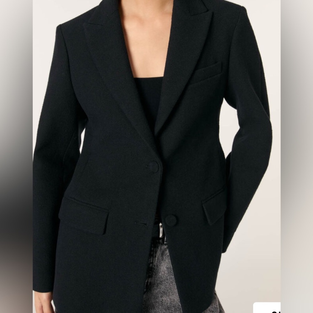 Maje Slim Fit Suit Jacket